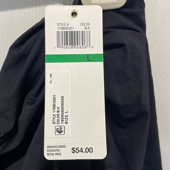 Anne Cole Signature Black bathing suit bottom size Large - Picture 7 of 7